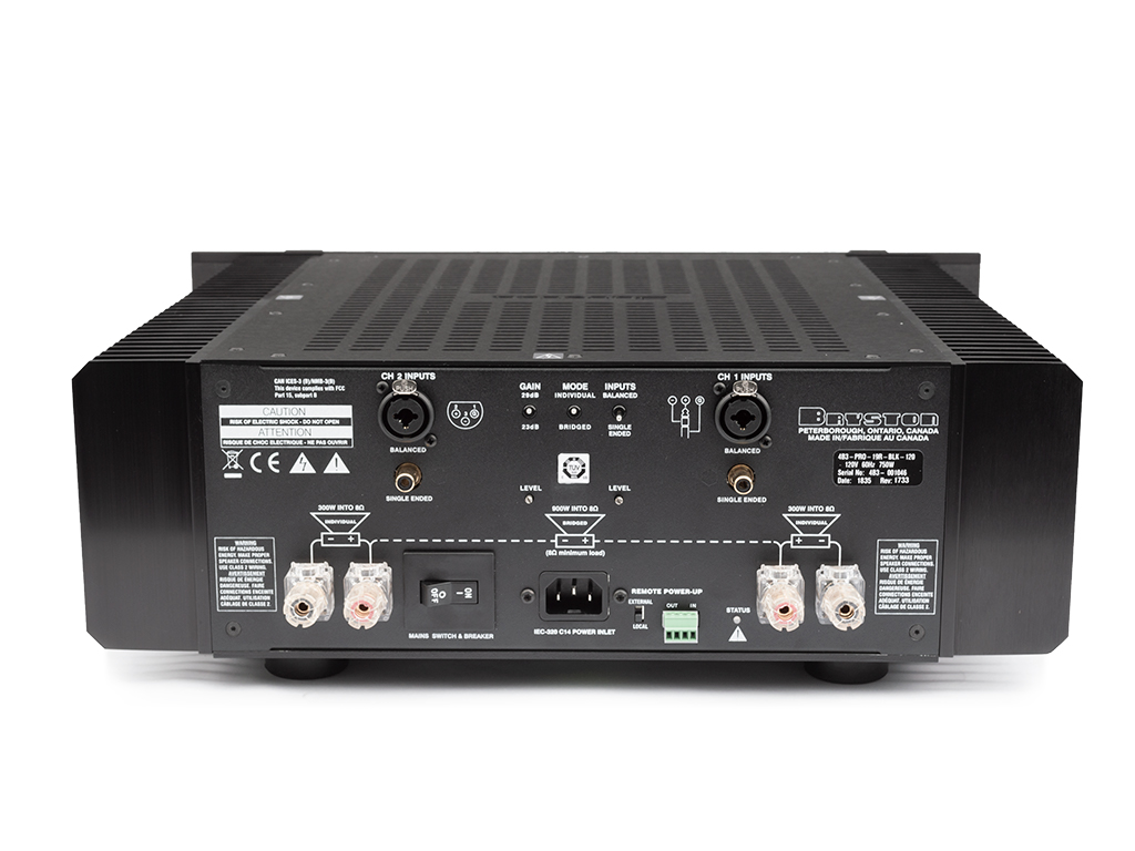 BRYSTON 4B Cubed Dual-Mono Amplifier - Imagen 3